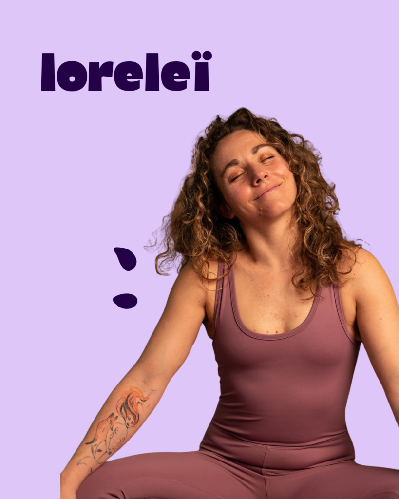 Lorelei professeure de yoga renforcement musculaire pilate