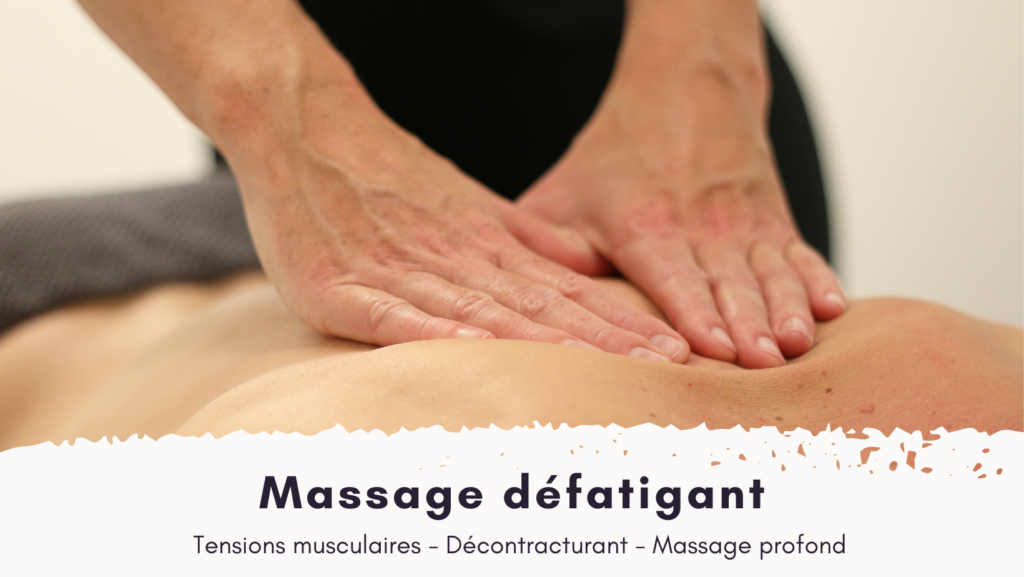 Massages bien-être à Lyon 7 défatiguant muscles décontracturant