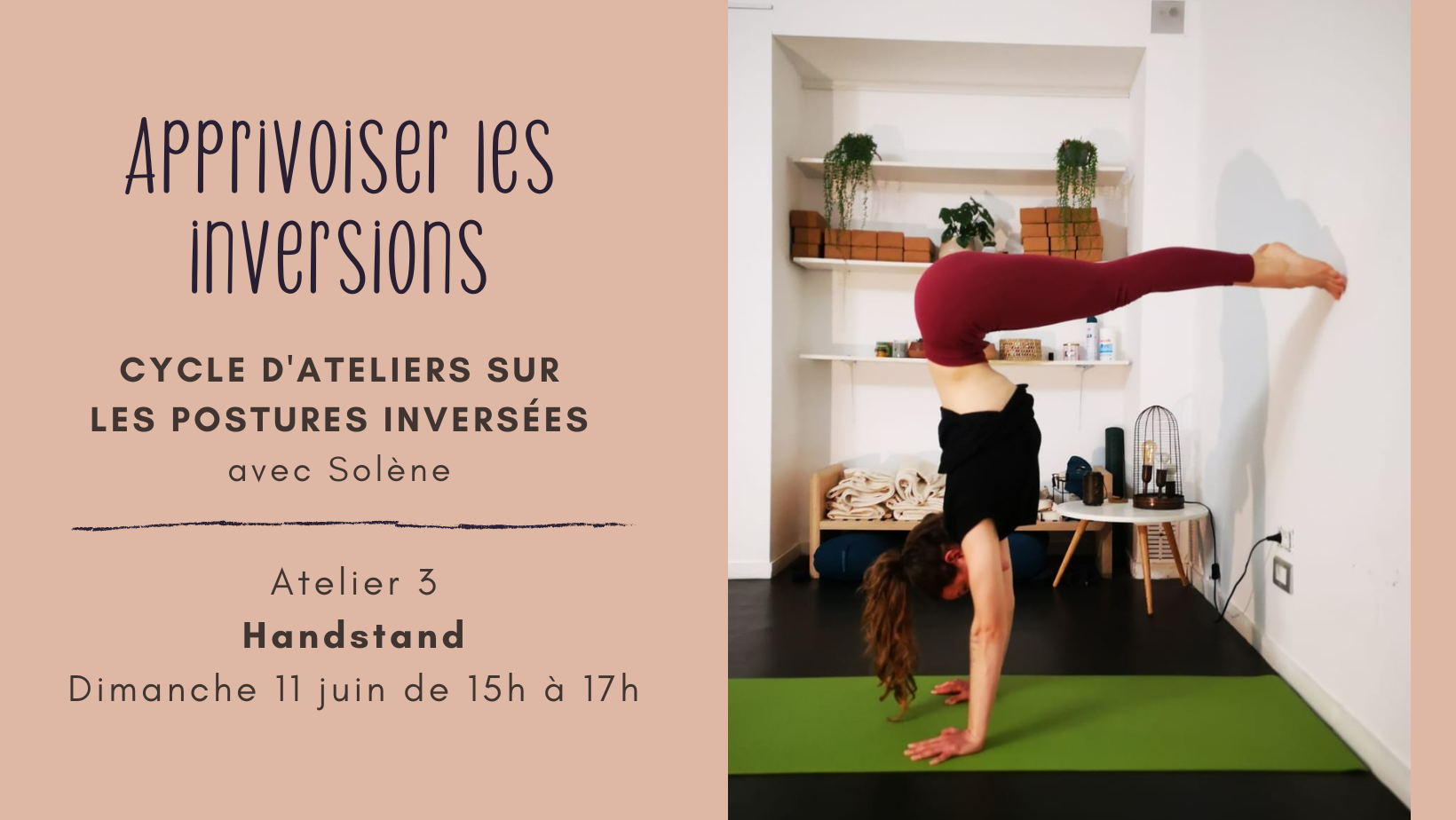 apprivoiser initiation inversion équilibre sur les mains