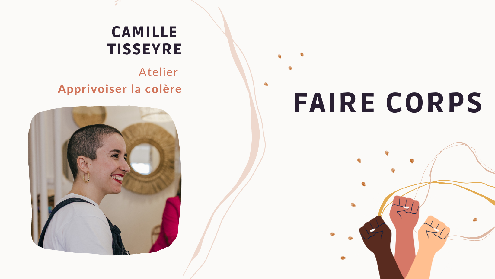 Atelier yoga hypnose Camille Tyssère apprivoiser colère