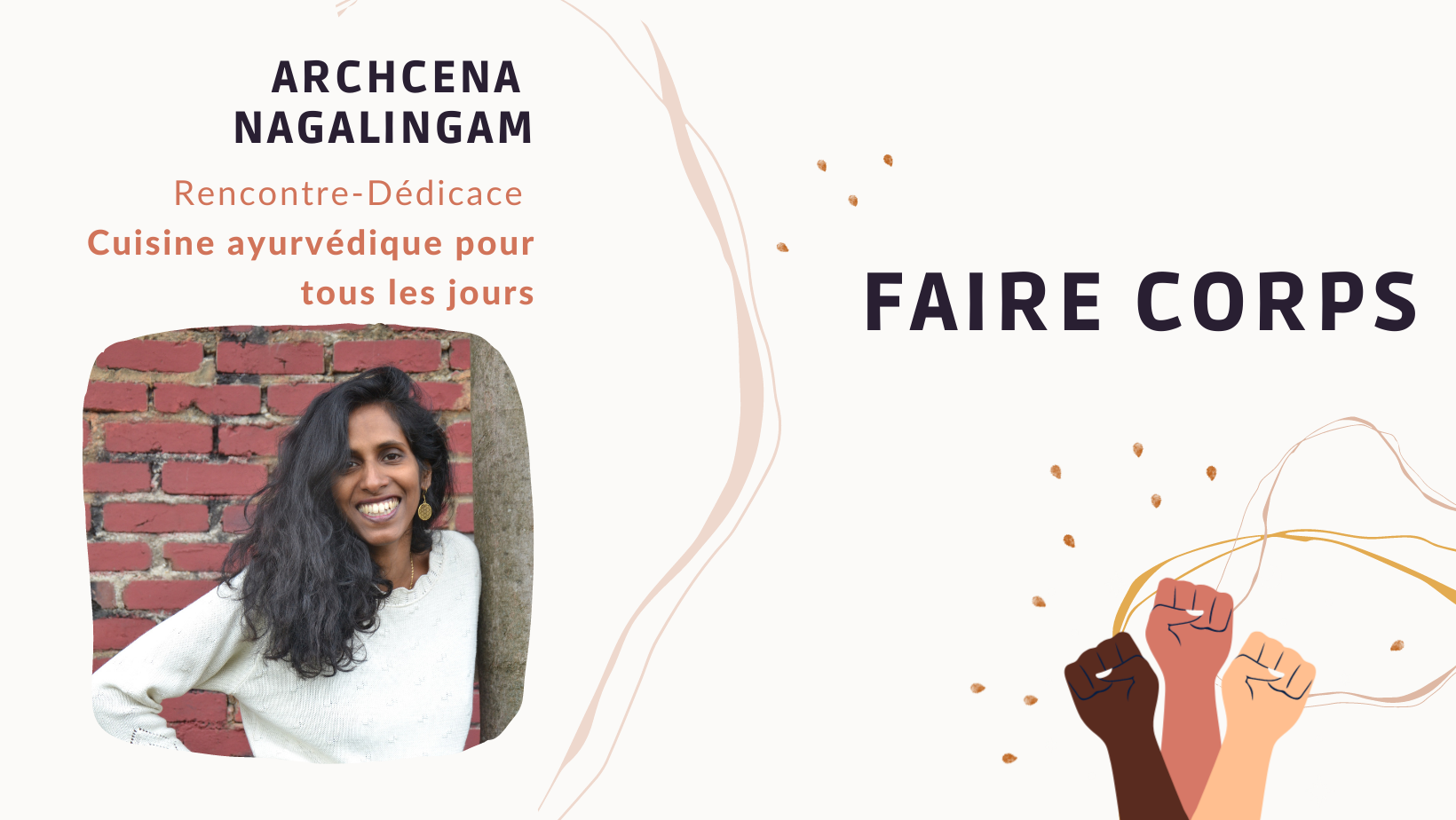 Rencontre Archcena Nagalingam cuisine ayurvédique Lyon