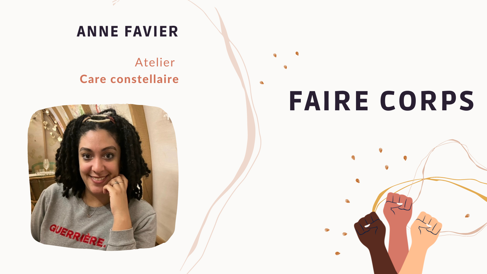 Anne favier faire corps care constellaire