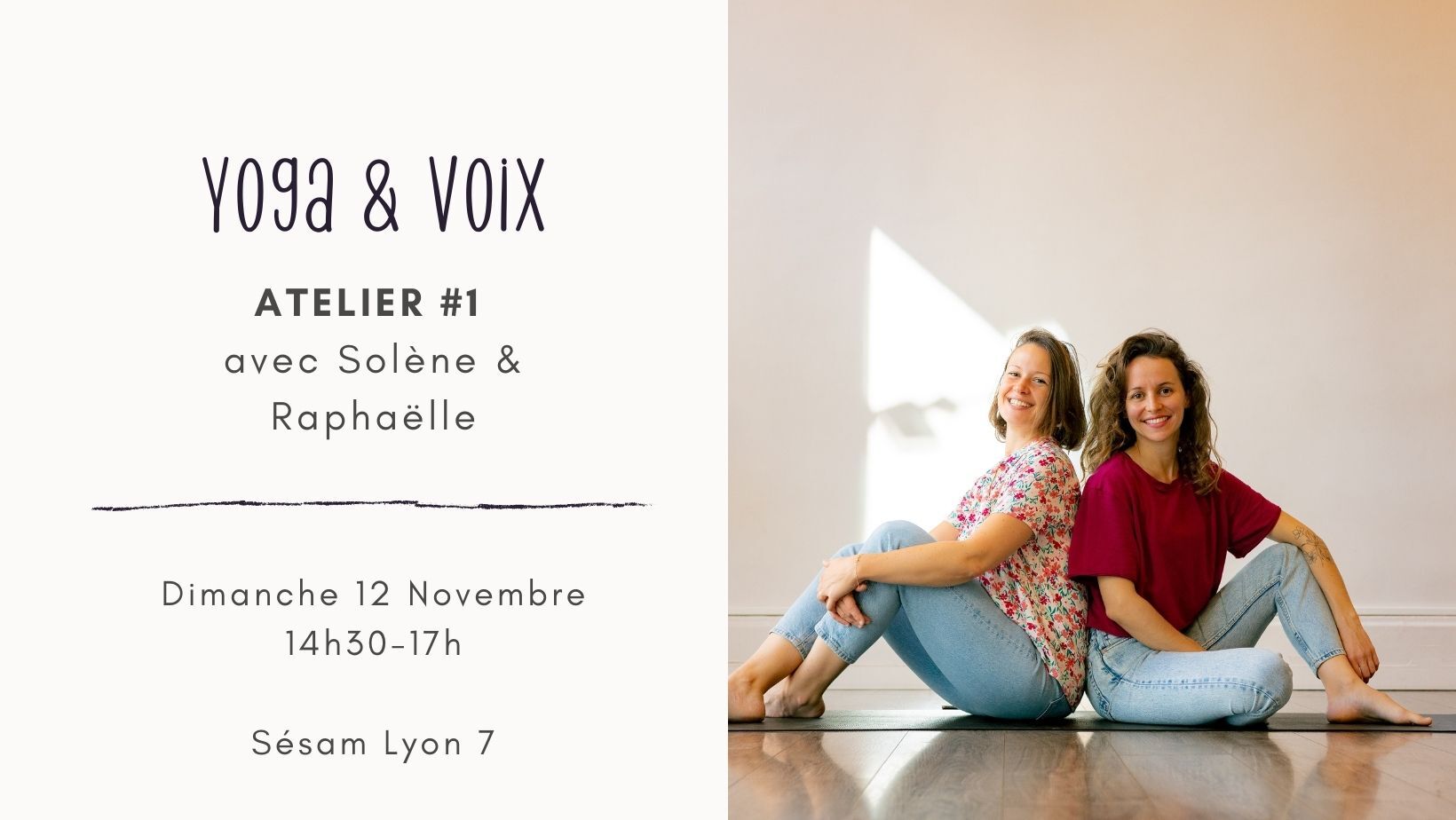 Atelier yoga voix Lyon