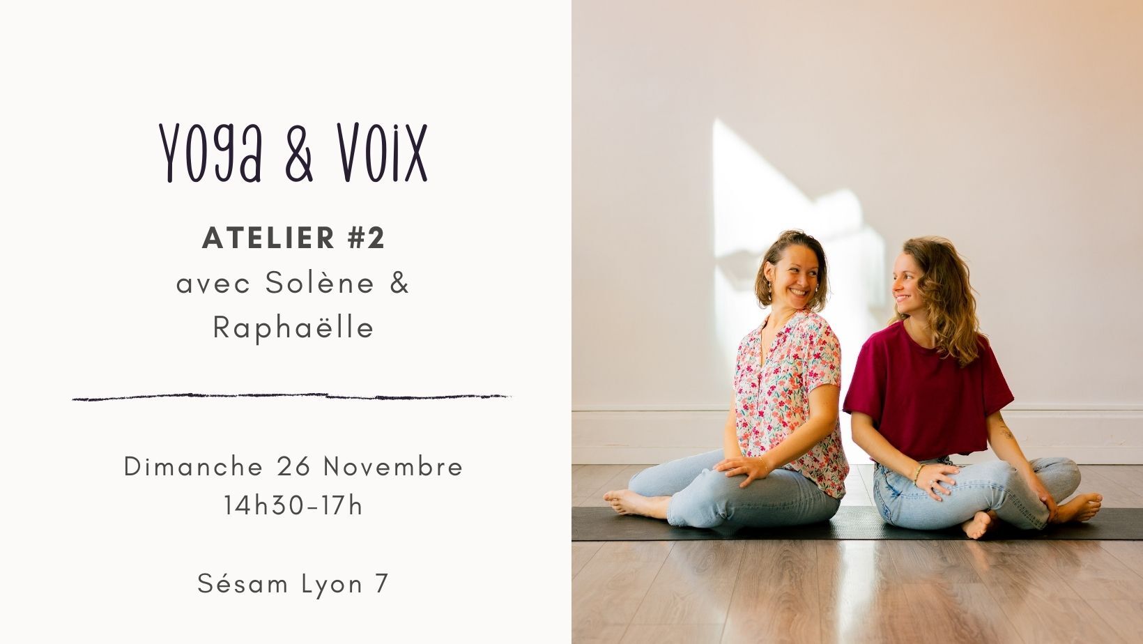 Atelier yoga voix Lyon