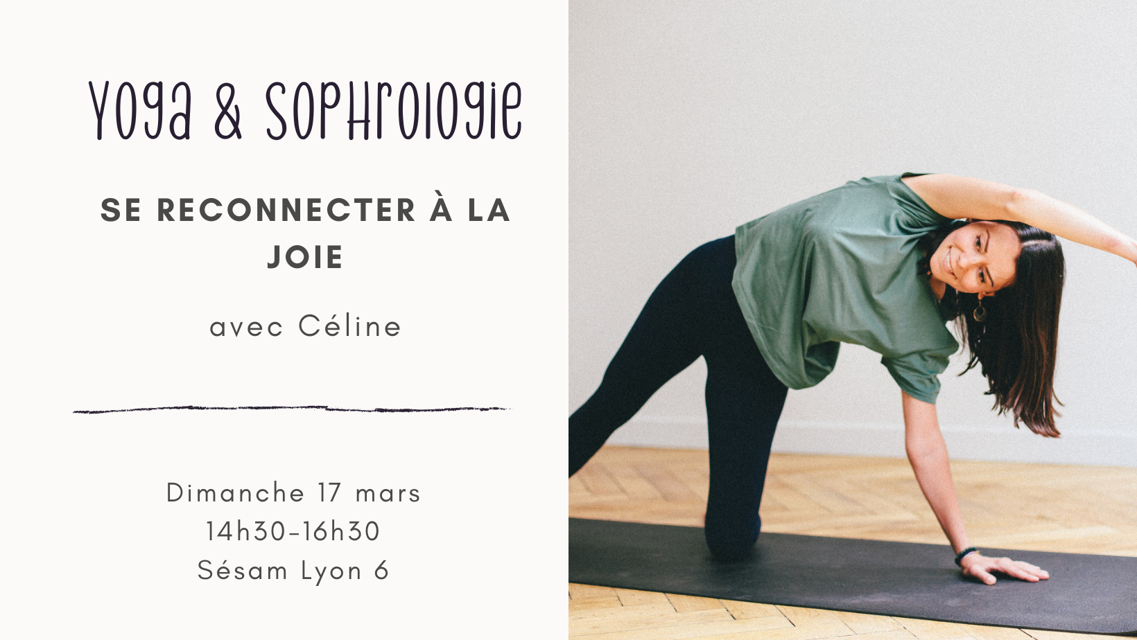 atelier yoga sophrologie Lyon