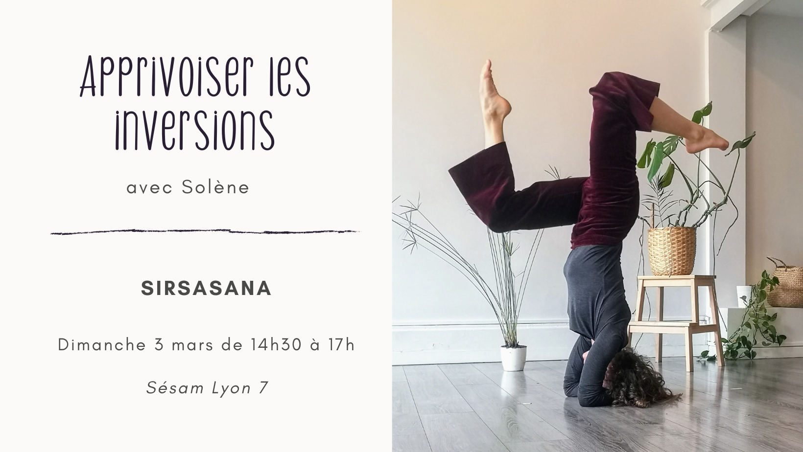 Atelier Yoga Inversion Lyon