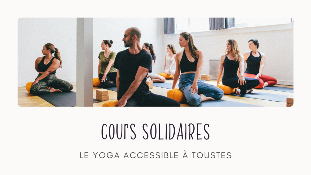 cours solidaires Yoga Lyon 7