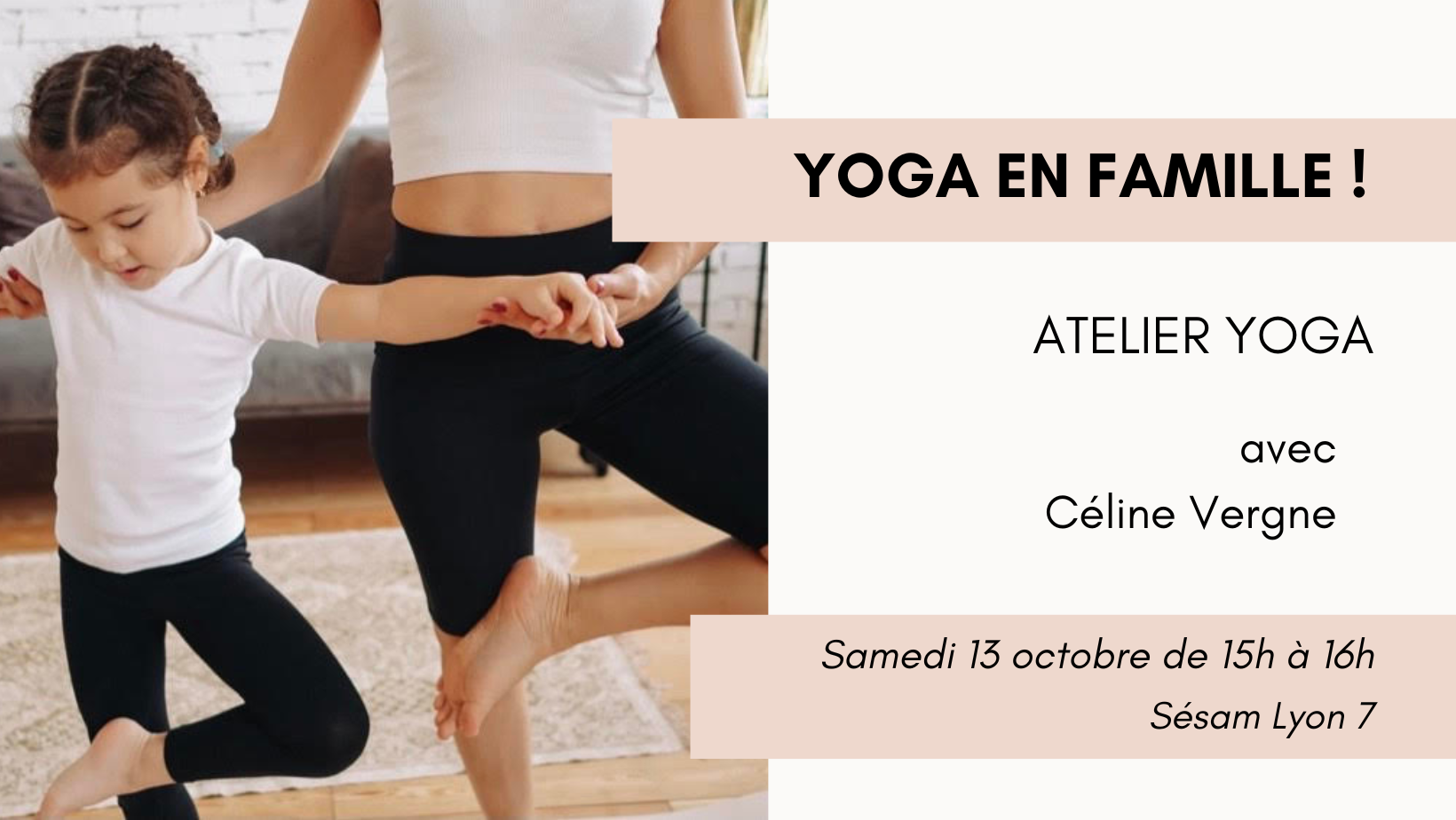 Yoga Famille Parents Enfants Lyon 7