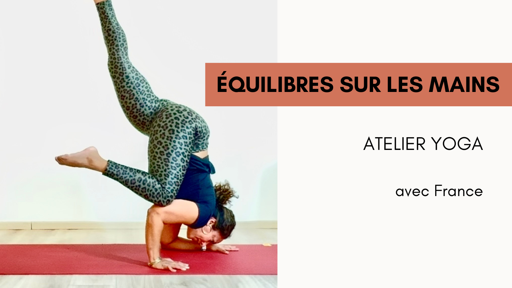 Atelier Yoga Equilibre sur les mains France Sésam