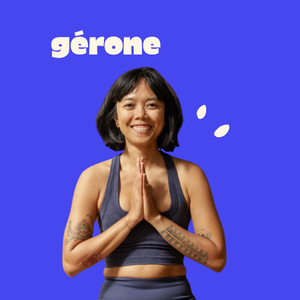 gérone professeure de yoga renforcement musculaire pilate