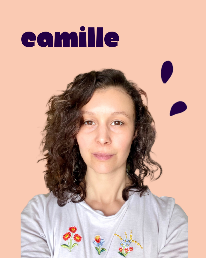 Camille professeure de yoga