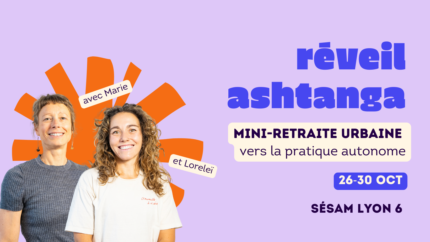 Stage Réveil ashtanga yoga Sésam Lyon